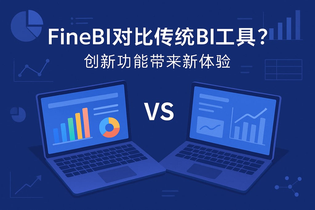 FineBI对比传统BI工具？创新功能带来新体验