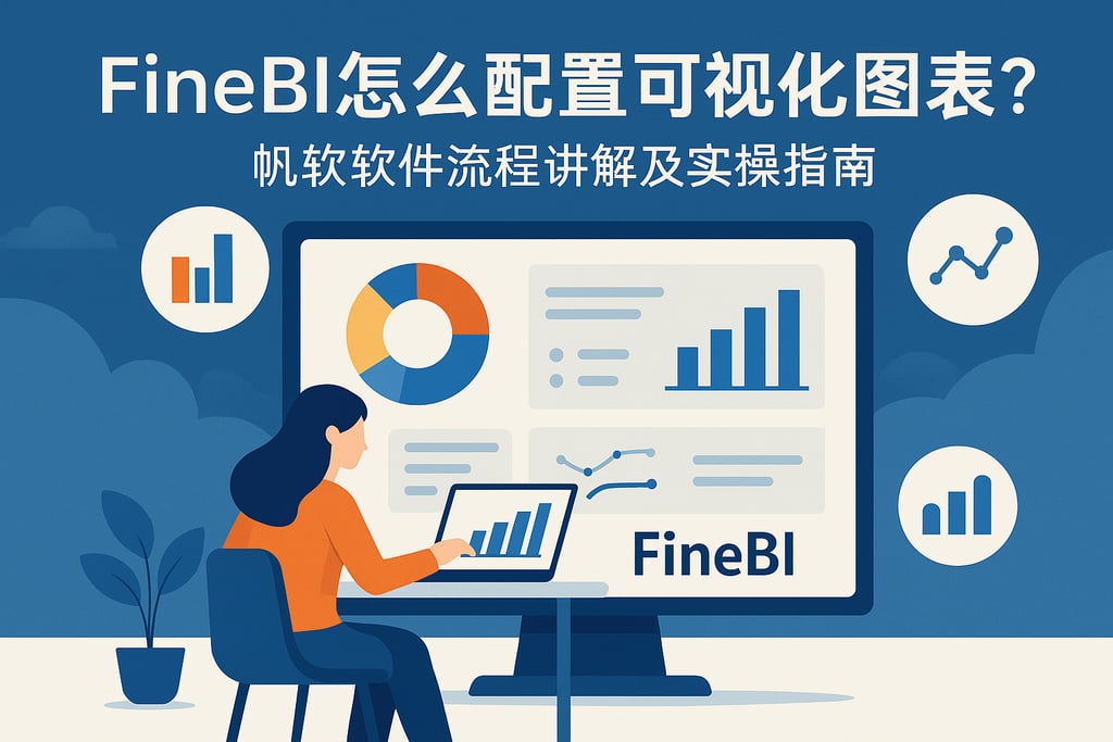 FineBI怎么配置可视化图表？帆软软件流程讲解及实操指南