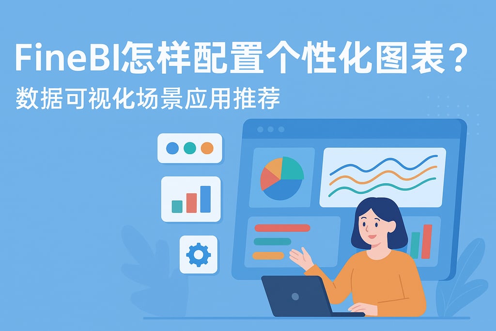 FineBI怎样配置个性化图表？数据可视化场景应用推荐