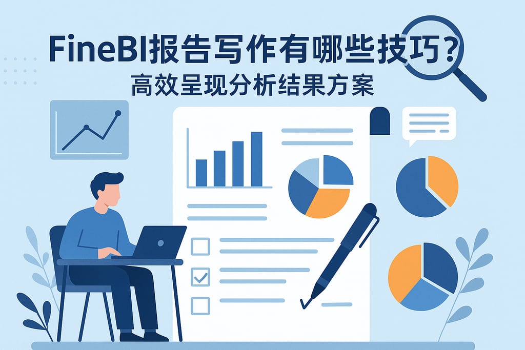 FineBI报告写作有哪些技巧？高效呈现分析结果方案