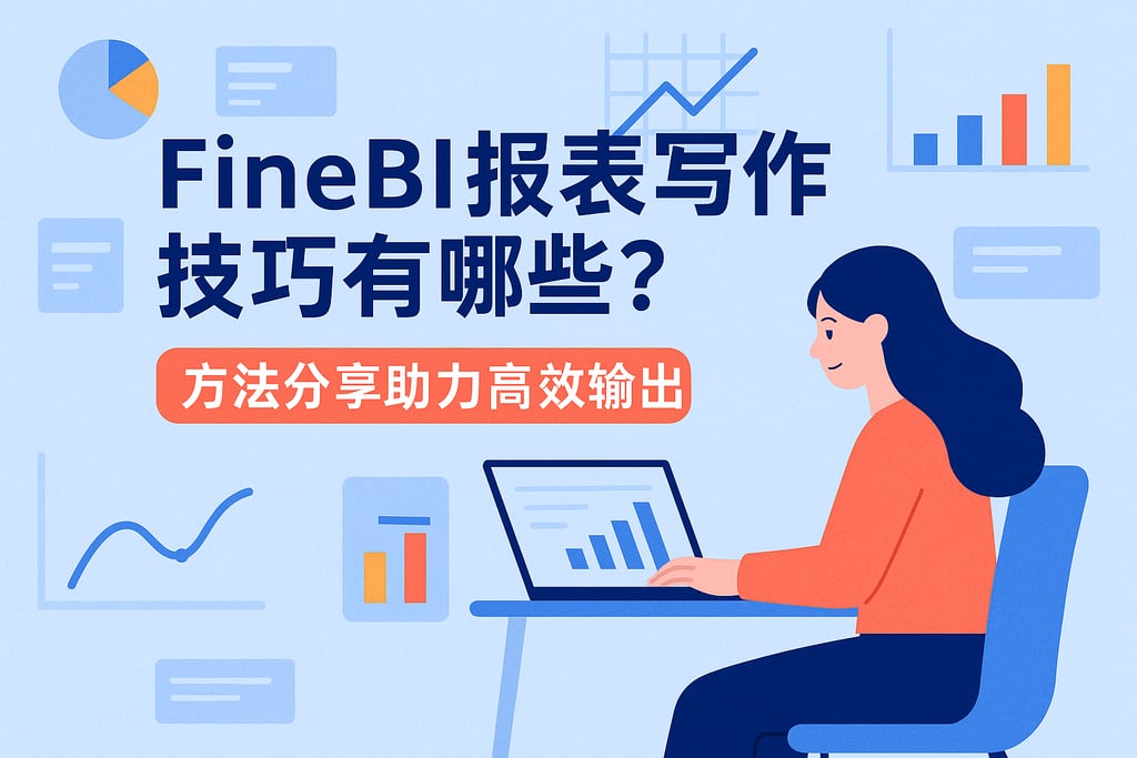 FineBI报表写作技巧有哪些？方法分享助力高效输出