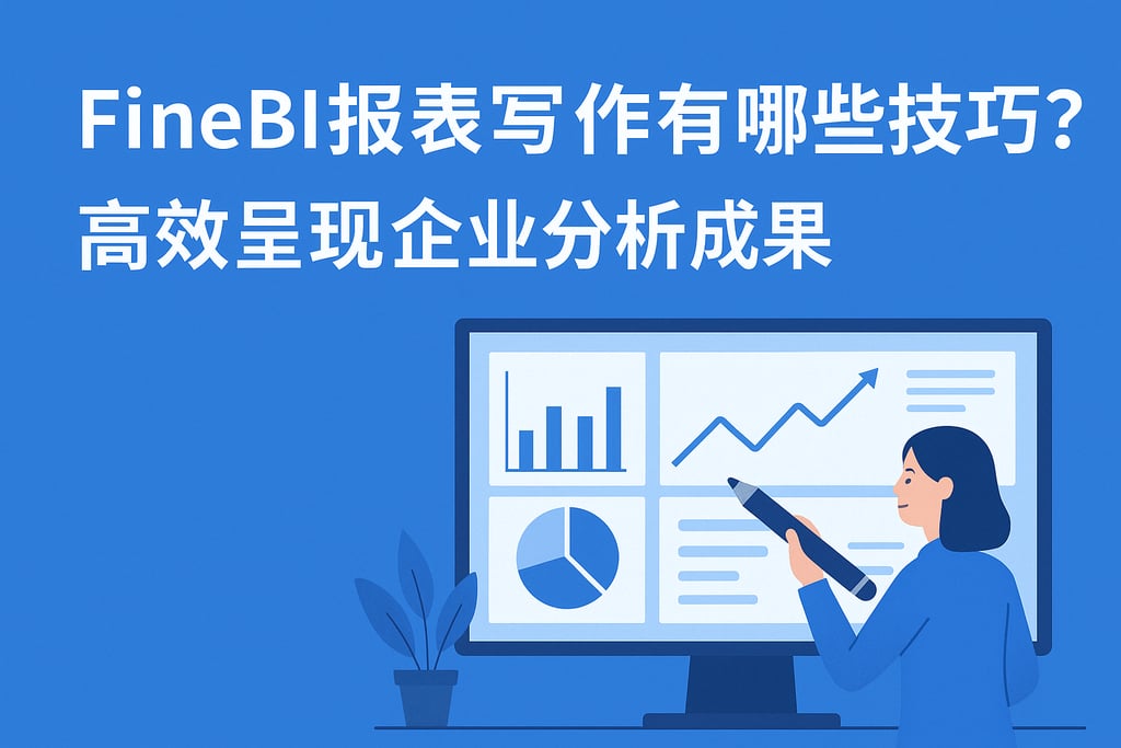 FineBI报表写作有哪些技巧？高效呈现企业分析成果