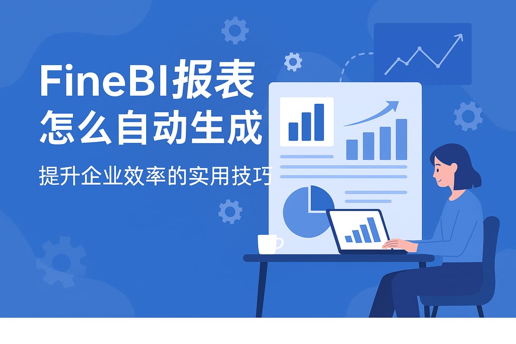 FineBI报表怎么自动生成？提升企业效率的实用技巧