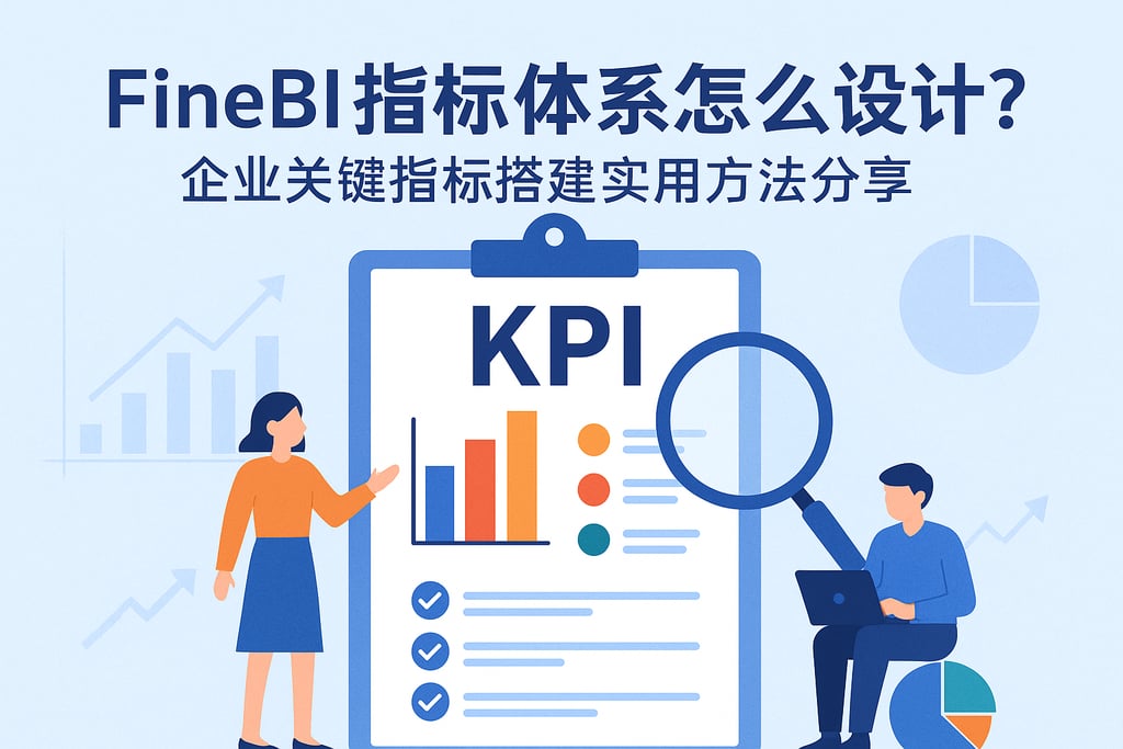 FineBI指标体系怎么设计？企业关键指标搭建实用方法分享