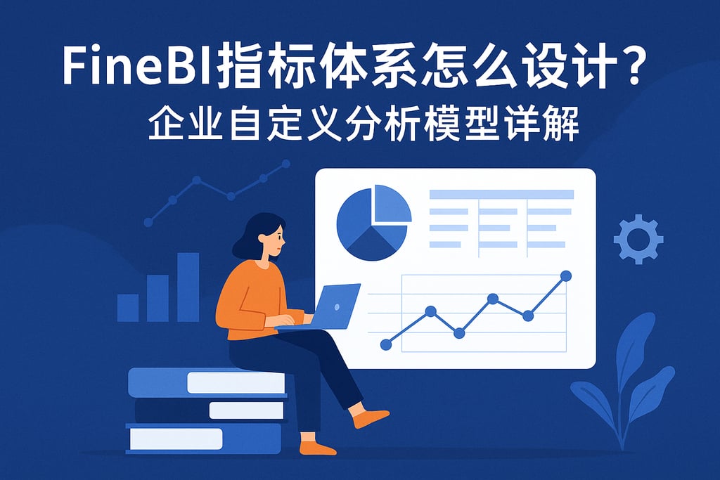 FineBI指标体系怎么设计？企业自定义分析模型详解