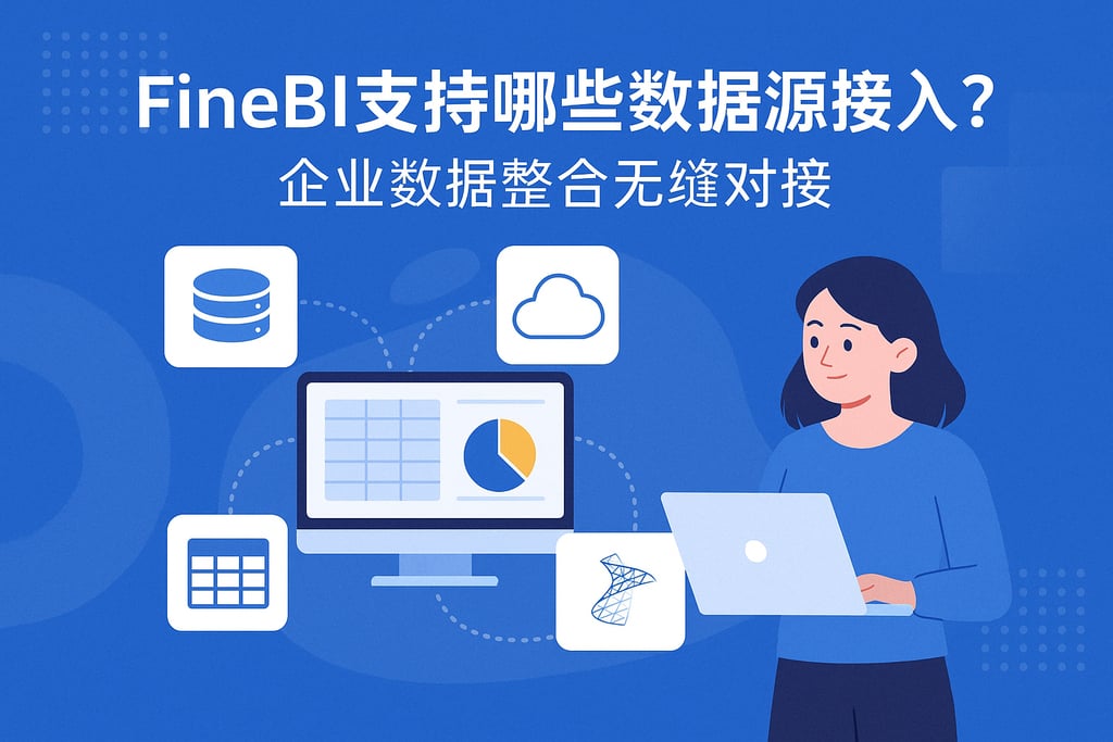 FineBI支持哪些数据源接入？企业数据整合无缝对接