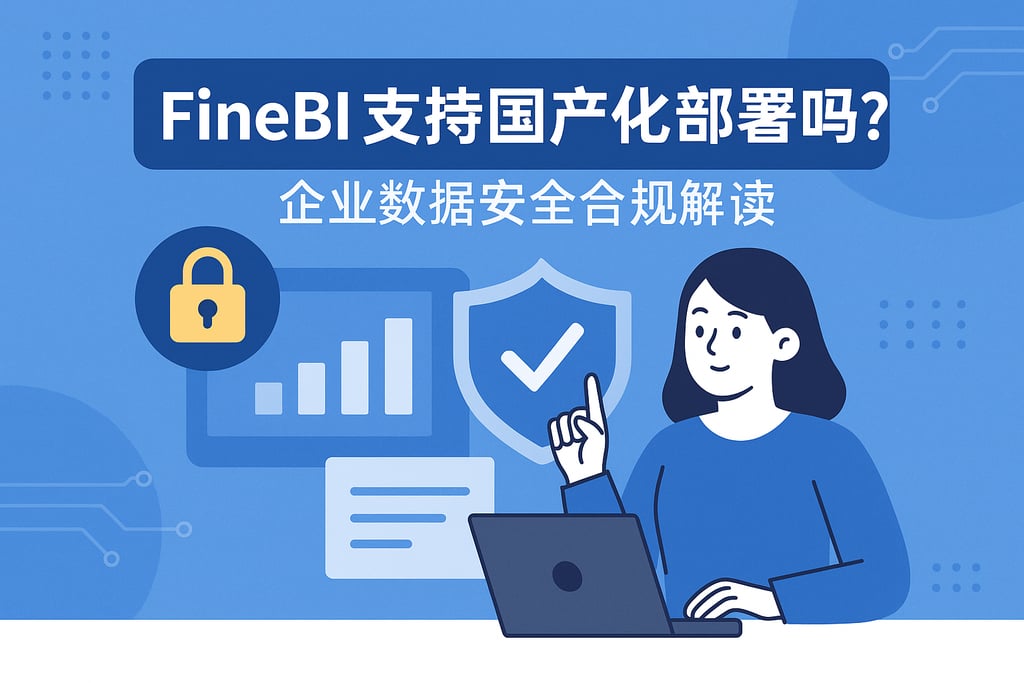 FineBI支持国产化部署吗？企业数据安全合规解读