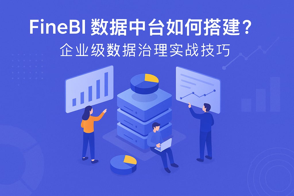 FineBI数据中台如何搭建？企业级数据治理实战技巧