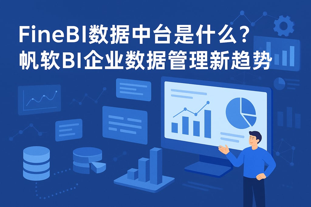 FineBI数据中台是什么？帆软BI企业数据管理新趋势