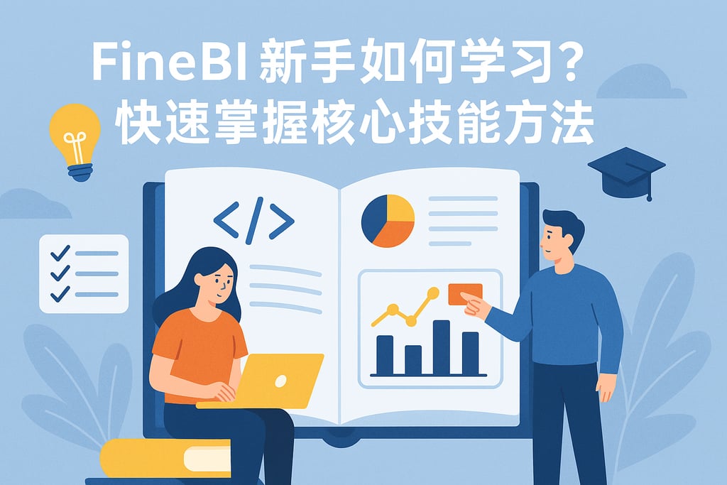 FineBI新手如何学习？快速掌握核心技能方法