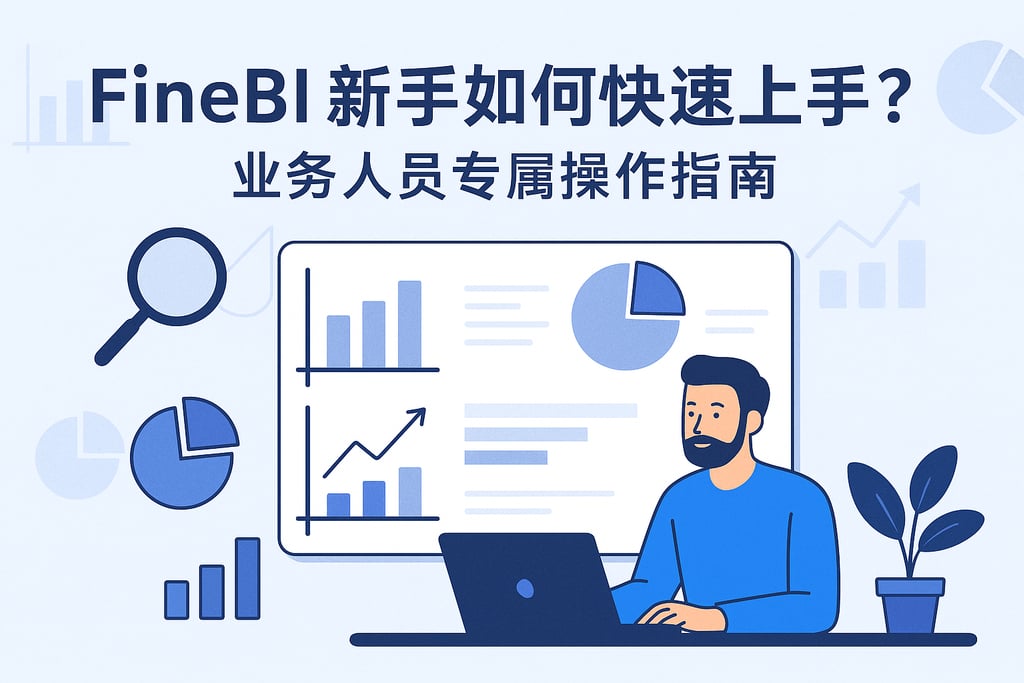 FineBI新手如何快速上手？业务人员专属操作指南