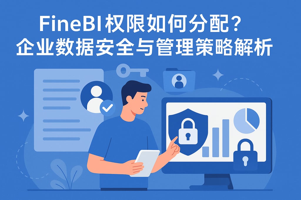FineBI权限如何分配？企业数据安全与管理策略解析