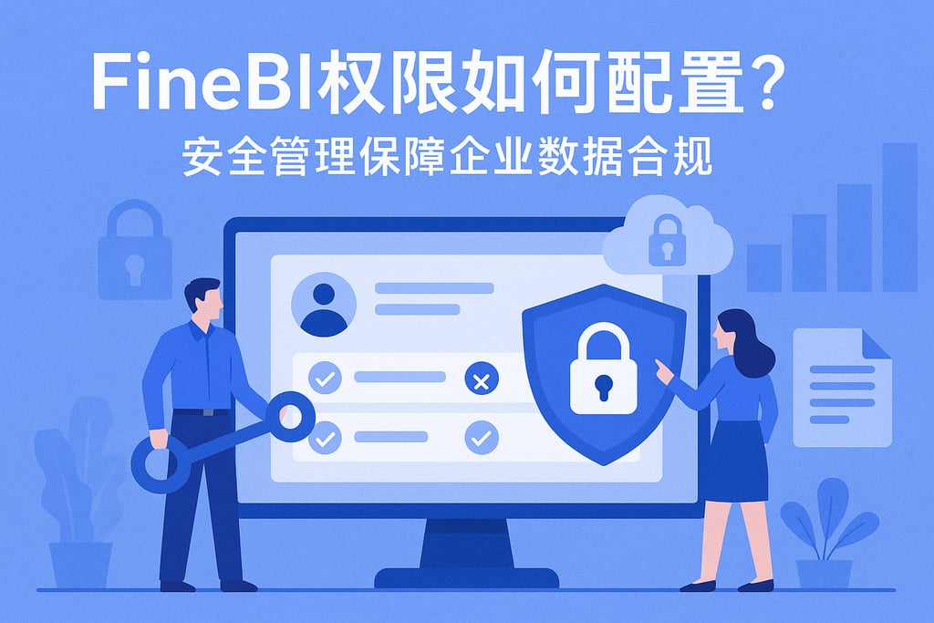 FineBI权限如何配置？安全管理保障企业数据合规