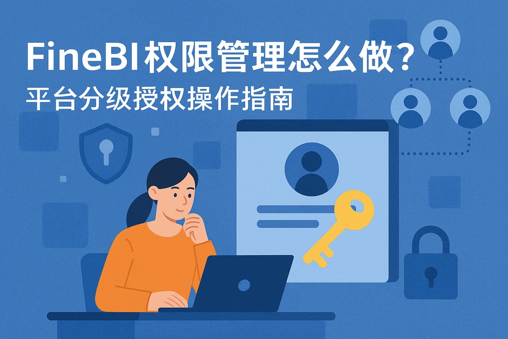 FineBI权限管理怎么做？平台分级授权操作指南