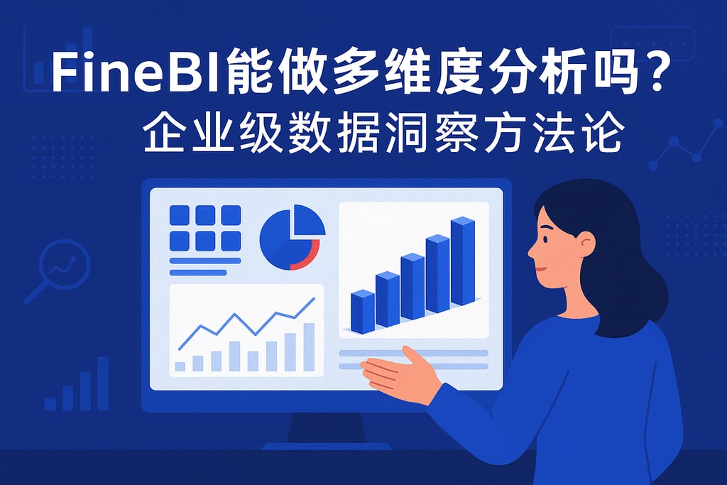 FineBI能做多维度分析吗？企业级数据洞察方法论