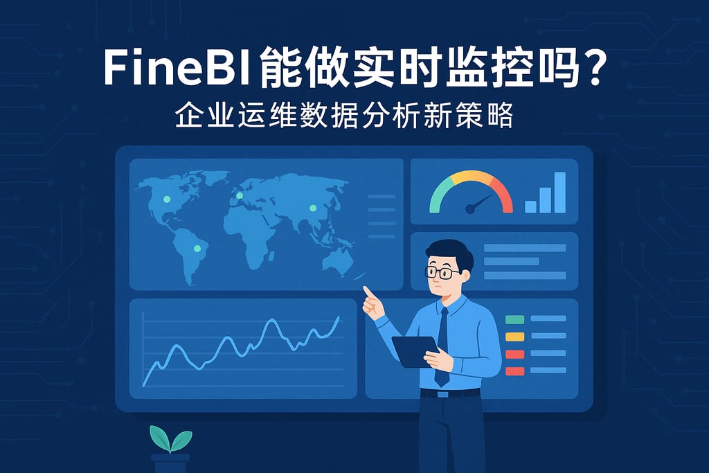 FineBI能做实时监控吗？企业运维数据分析新策略