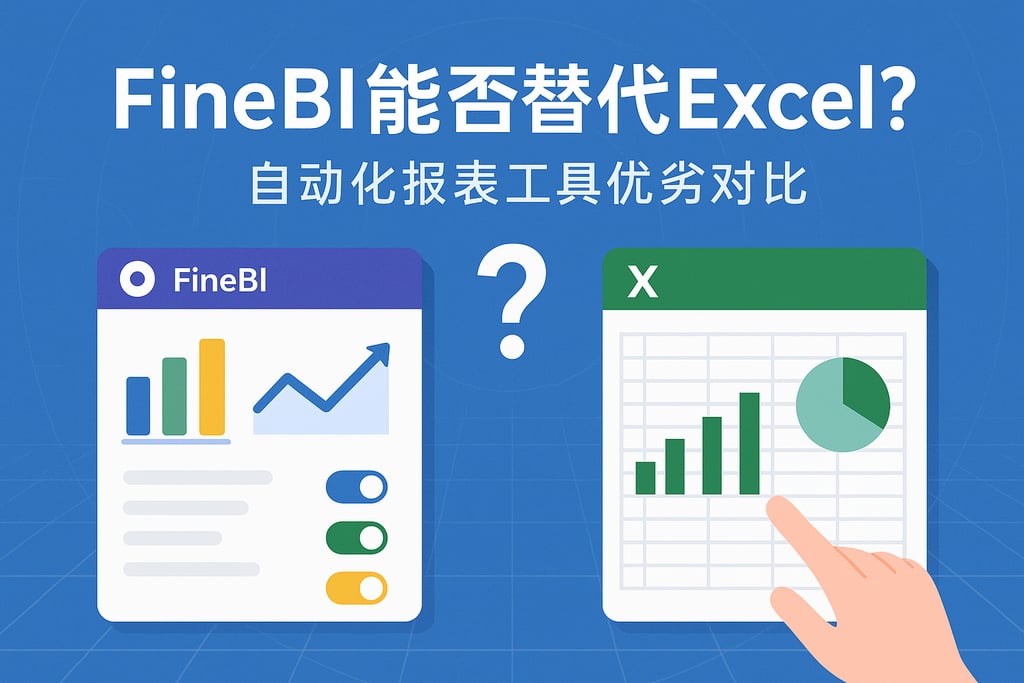 FineBI能否替代Excel？自动化报表工具优劣对比