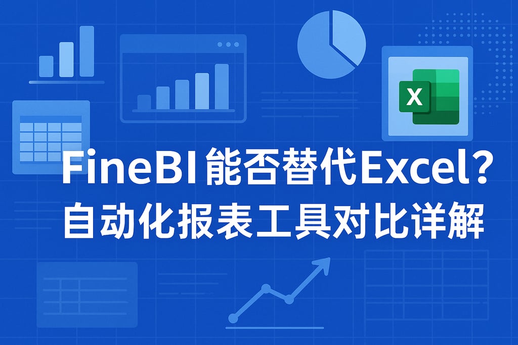 FineBI能否替代Excel？自动化报表工具对比详解