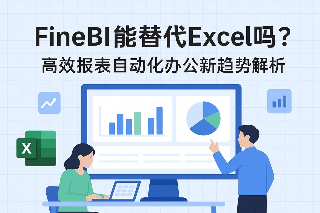 FineBI能替代Excel吗？高效报表自动化办公新趋势解析