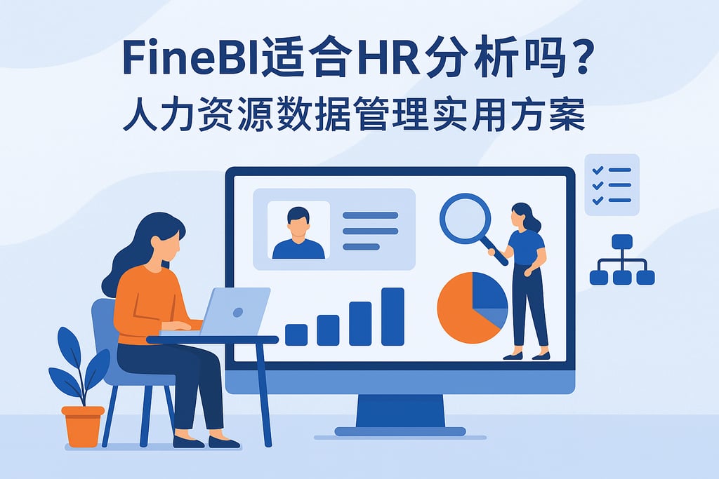 FineBI适合HR分析吗？人力资源数据管理实用方案