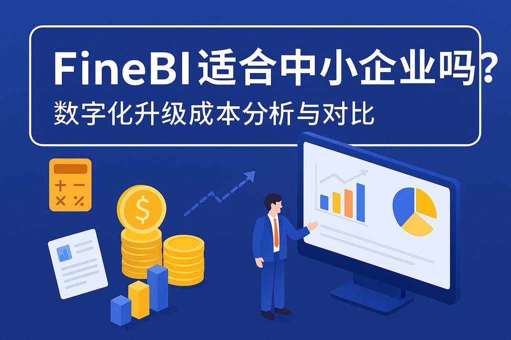 FineBI适合中小企业吗？数字化升级成本分析与对比