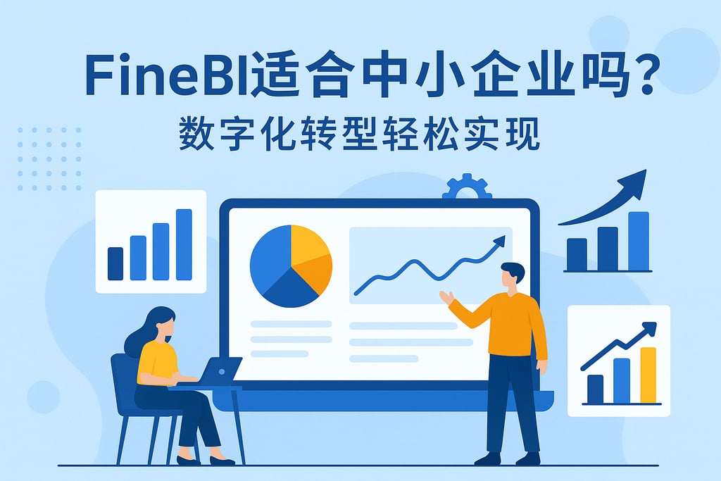 FineBI适合中小企业吗？数字化转型轻松实现