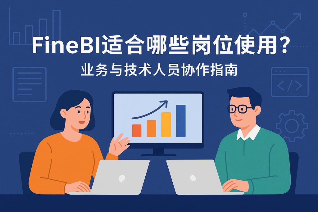 FineBI适合哪些岗位使用？业务与技术人员协作指南