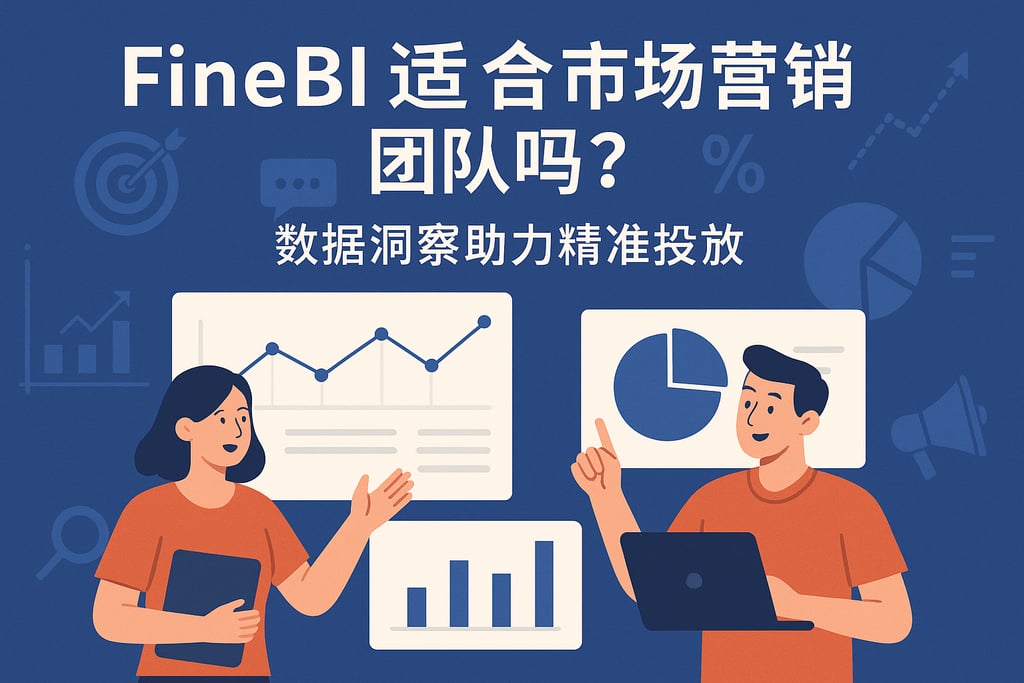FineBI适合市场营销团队吗？数据洞察助力精准投放