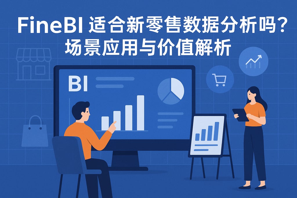 FineBI适合新零售数据分析吗？场景应用与价值解析