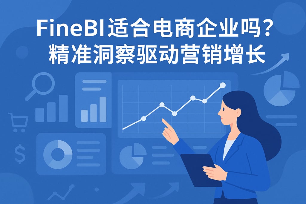 FineBI适合电商企业吗？精准洞察驱动营销增长