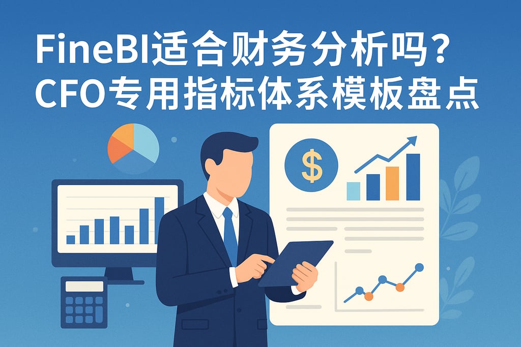 FineBI适合财务分析吗？CFO专用指标体系模板盘点