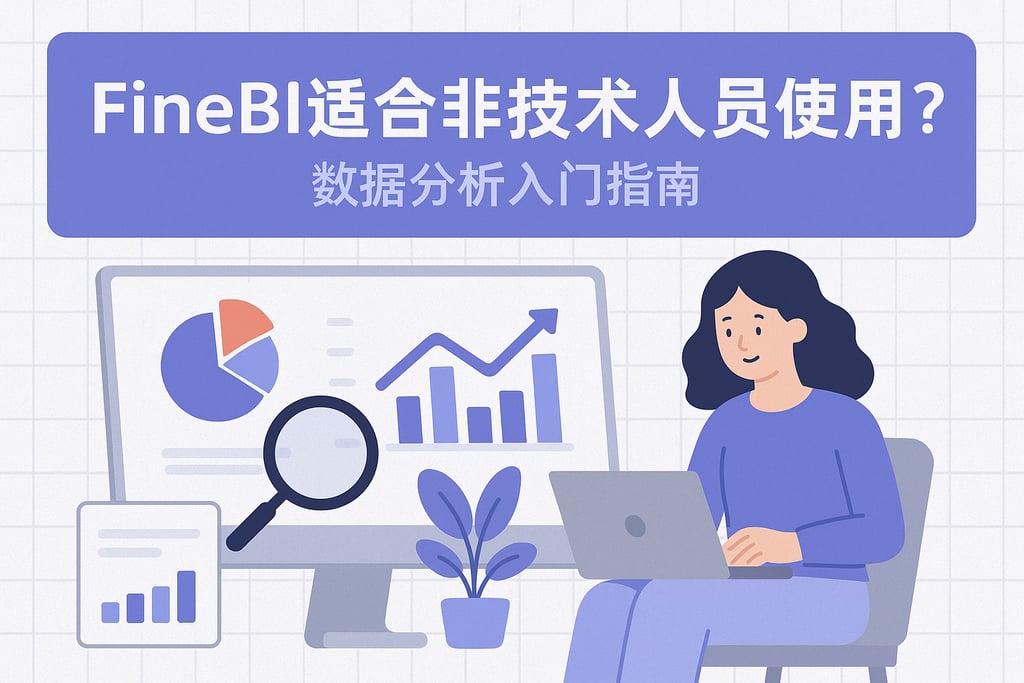 FineBI适合非技术人员使用吗？数据分析入门指南