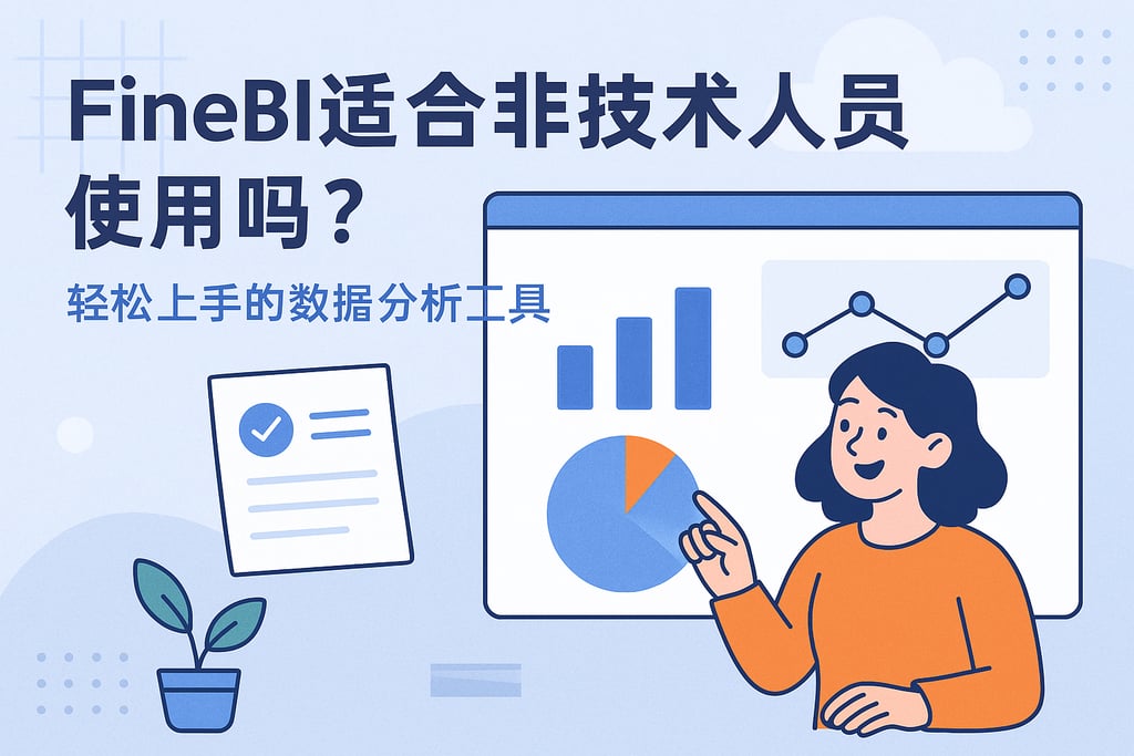 FineBI适合非技术人员使用吗？轻松上手的数据分析工具