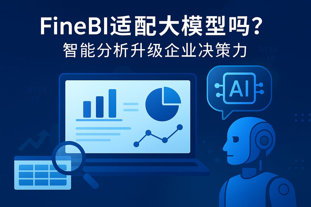 FineBI适配大模型吗？智能分析升级企业决策力