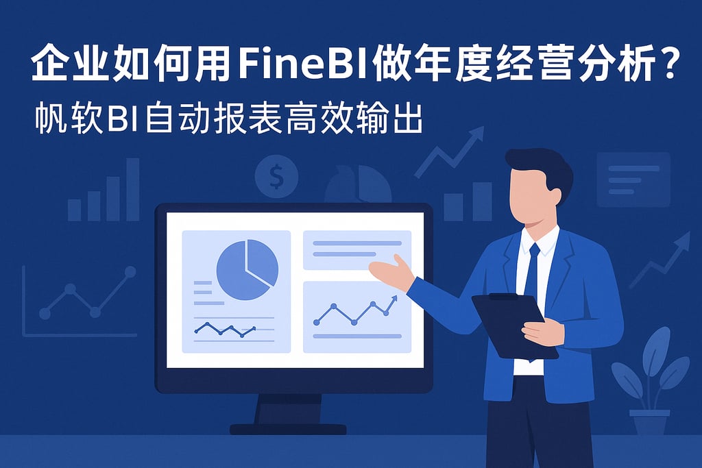 企业如何用FineBI做年度经营分析？帆软BI自动报表高效输出