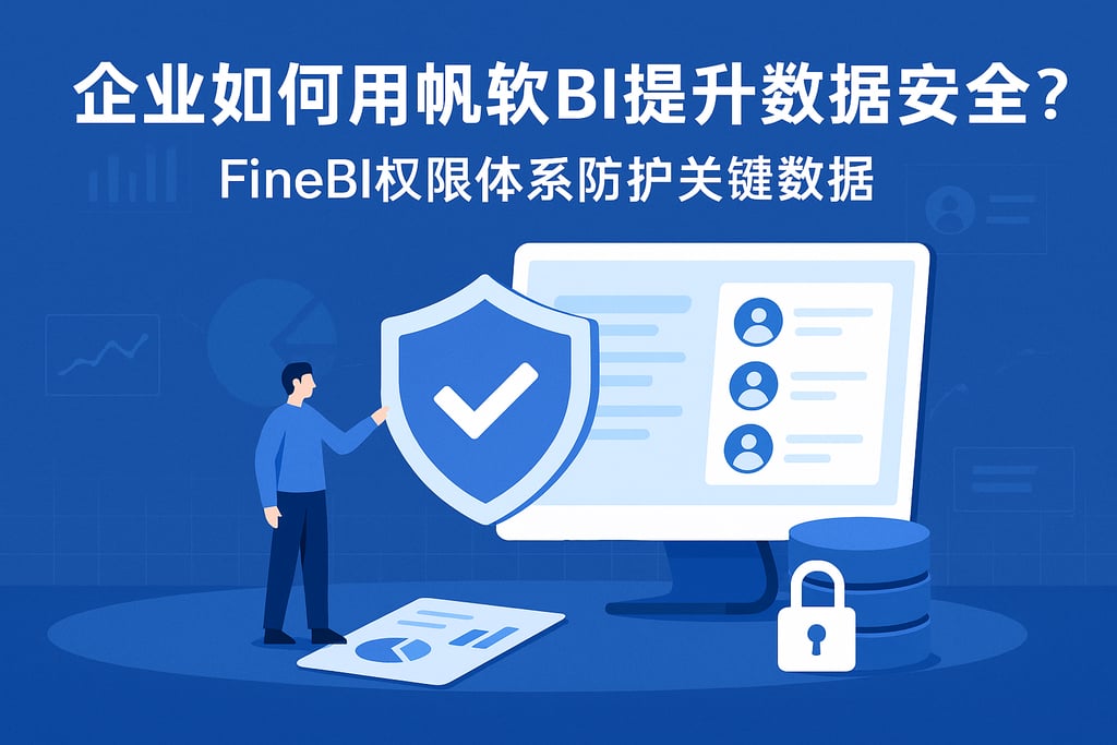 企业如何用帆软BI提升数据安全？FineBI权限体系防护关键数据