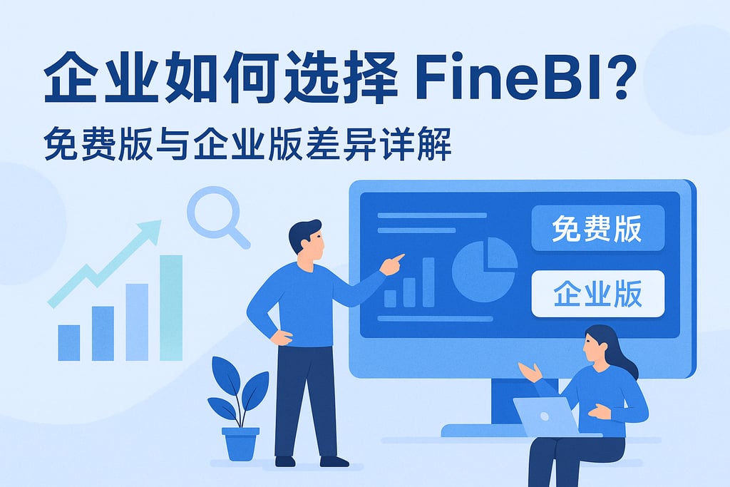 企业如何选择FineBI？免费版与企业版差异详解