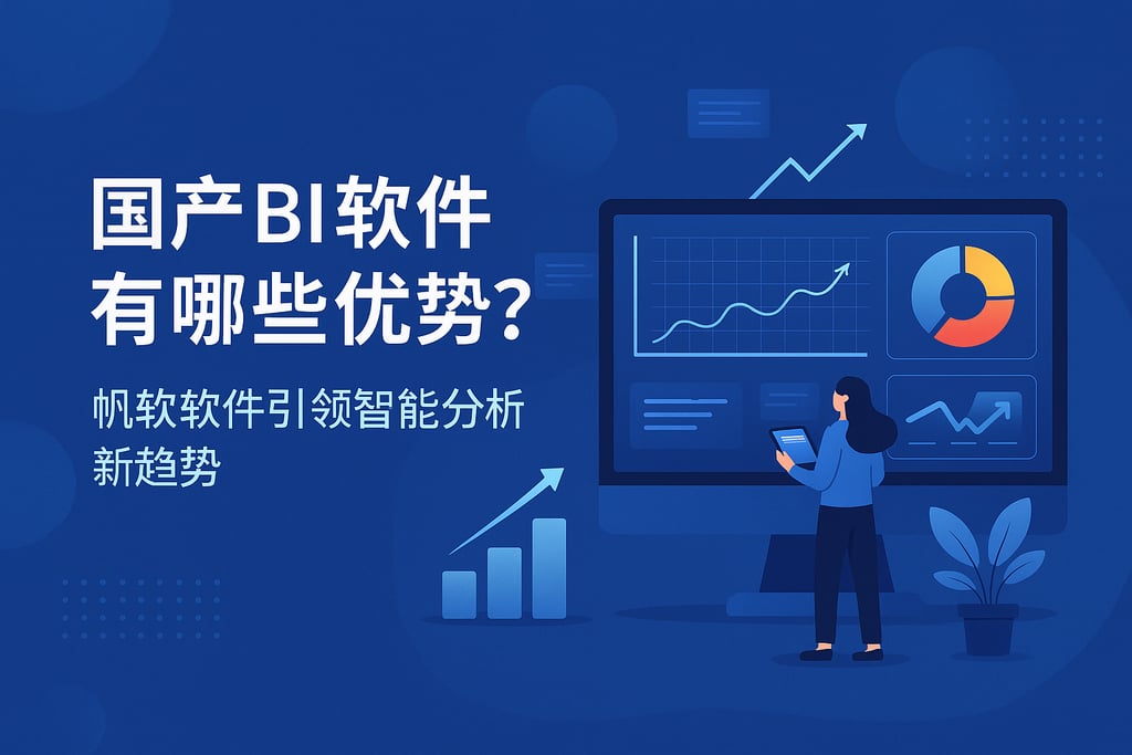 国产BI软件有哪些优势？帆软软件引领智能分析新趋势
