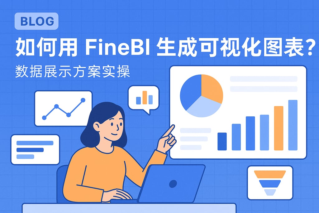 如何用FineBI生成可视化图表？数据展示方案实操