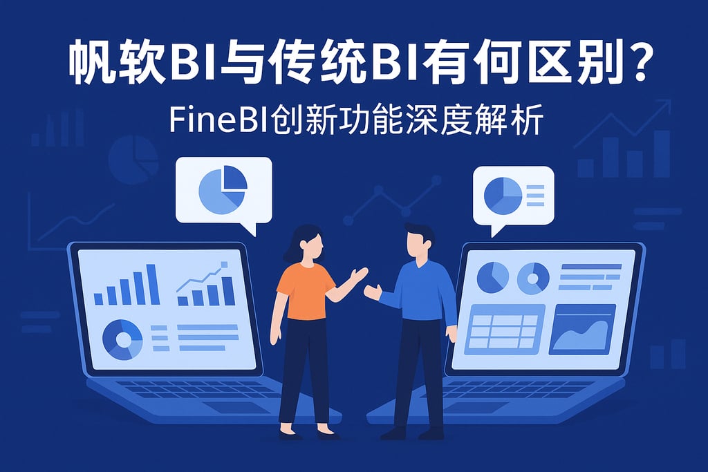 帆软BI与传统BI有何区别？FineBI创新功能深度解析
