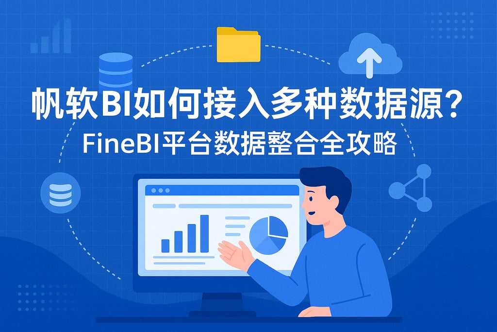 帆软BI如何接入多种数据源？FineBI平台数据整合全攻略