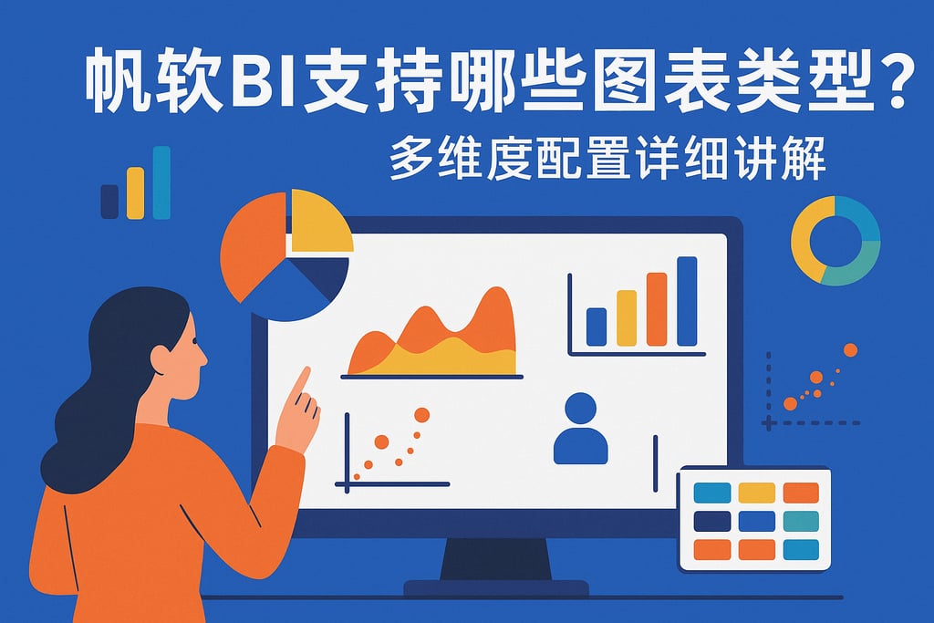帆软BI支持哪些图表类型？多维度配置详细讲解