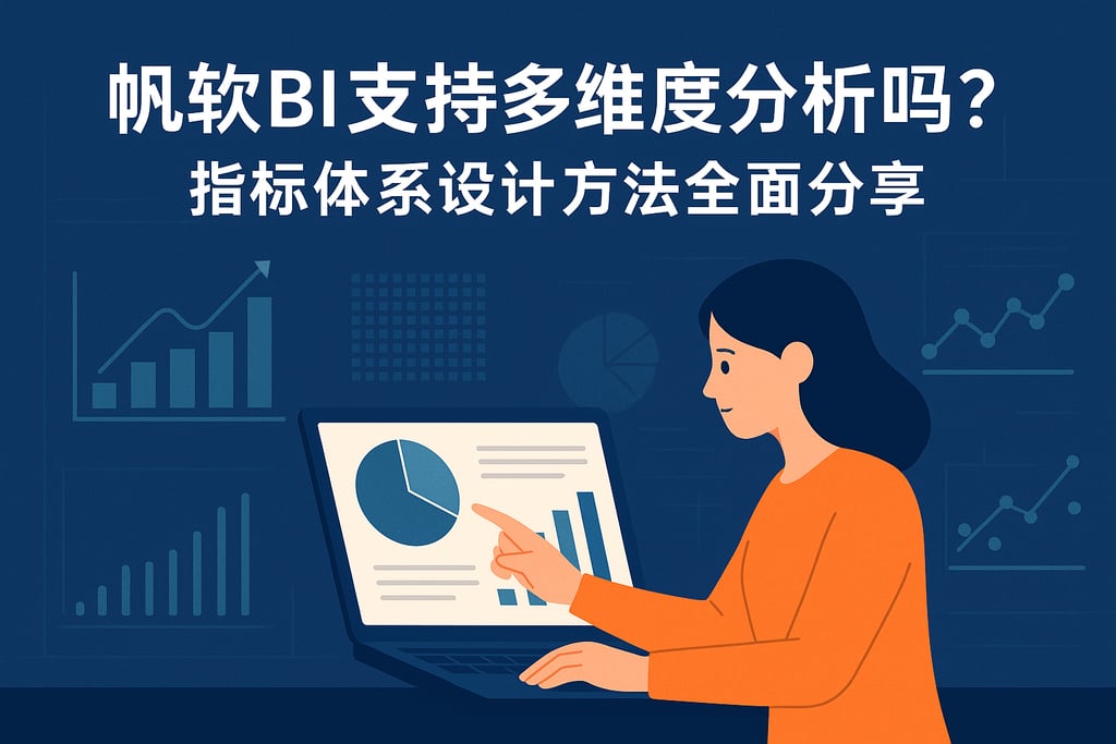 帆软BI支持多维度分析吗？指标体系设计方法全面分享