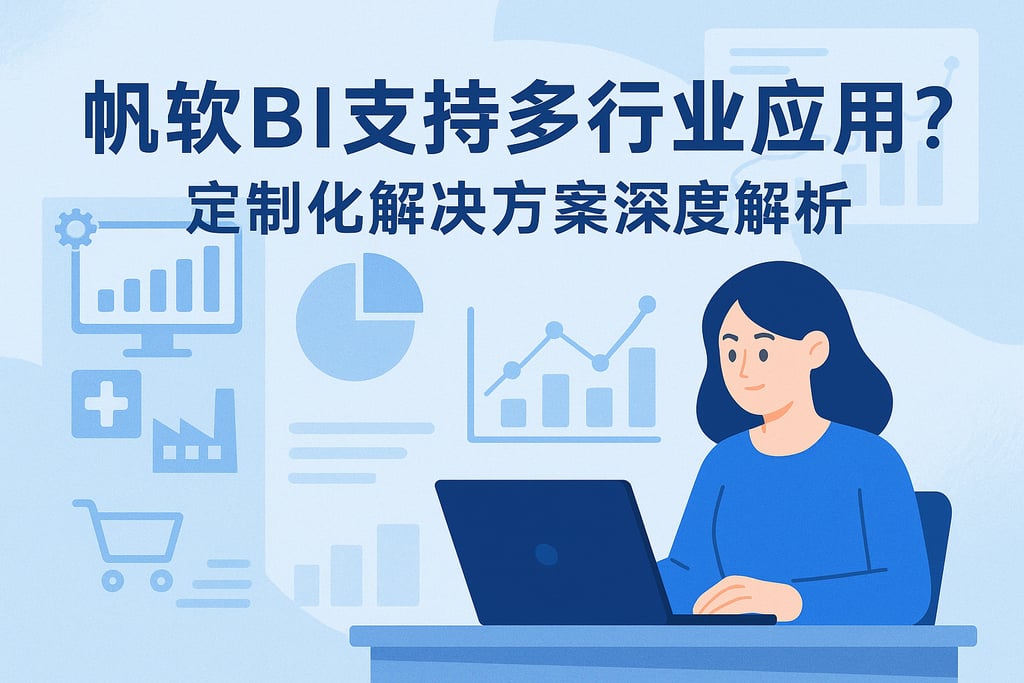 帆软BI支持多行业应用吗？定制化解决方案深度解析