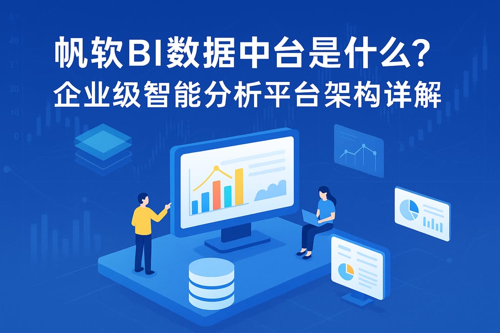 帆软BI数据中台是什么？企业级智能分析平台架构详解