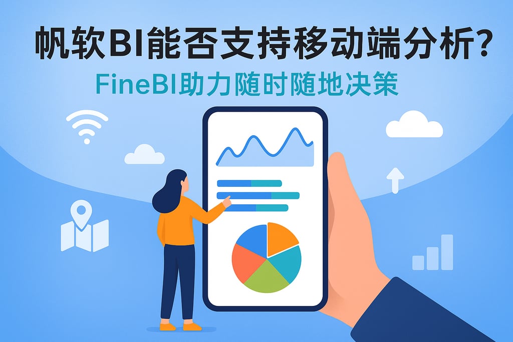 帆软BI能否支持移动端分析？FineBI助力随时随地决策