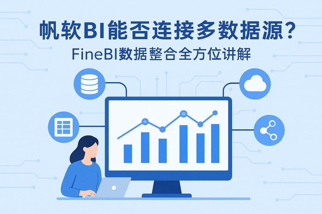 帆软BI能否连接多数据源？FineBI数据整合全方位讲解