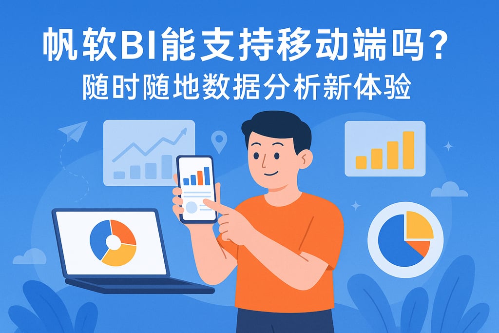 帆软BI能支持移动端吗？随时随地数据分析新体验