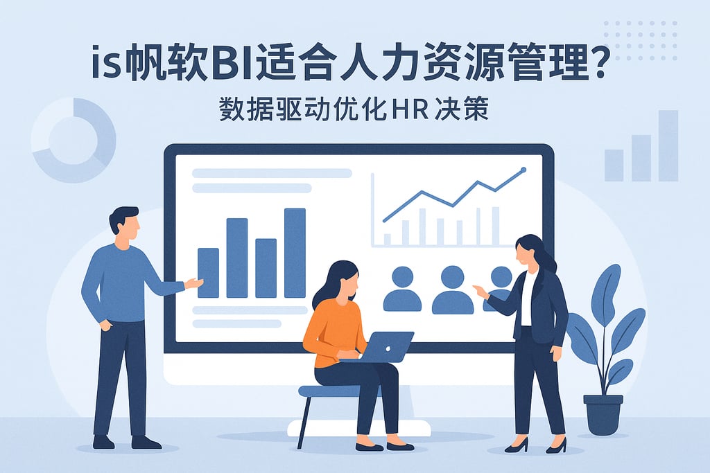 帆软BI适合人力资源管理吗？数据驱动优化HR决策