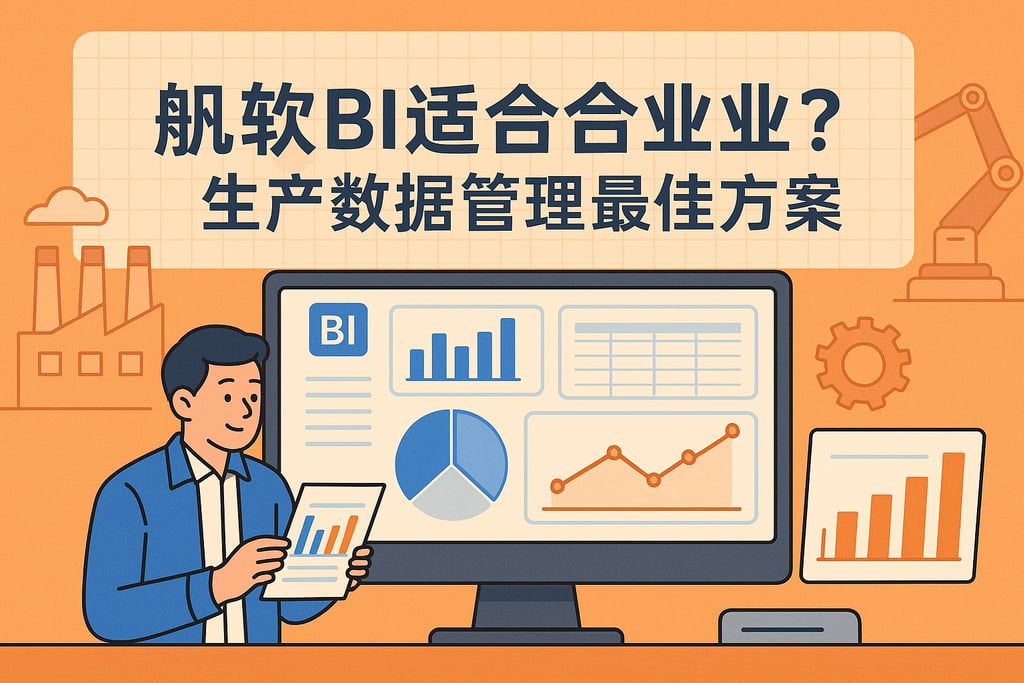 帆软BI适合制造业分析吗？生产数据管理最佳方案